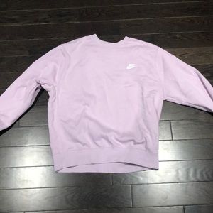 Light purple Nike crewneck